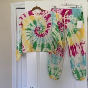 Electric & Rose Sweatshirt and Sweatpants Sz S NWT
